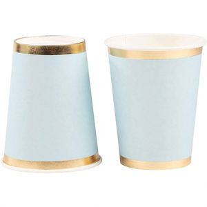 Vasos de Papel Kraft Personalizados de Doble Pared, Duraderos y Reciclables de 9oz para Fiestas de Cumpleaños y Baby Shower - Paquete de 50 - Product Image 2