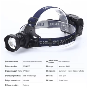 Pinjian ไฟหน้าส่องทางไกลแบบ <span class=keywords><strong>P90</strong></span> P50ใหม่ P70ประเภท USB พร้อมฟังก์ชั่นเอาต์พุตแสงแรงสูงไฟส่องสว่างสำหรับตั้งแคมป์ - Product Image 4
