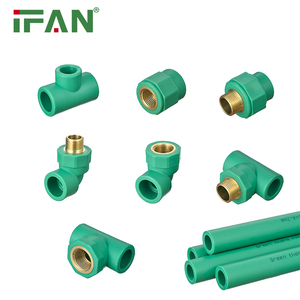 Iphanplus Đức thương hiệu giảm phụ kiện đường ống cap Union khuỷu tay ổ cắm phụ kiện đường ống cho nhựa Doanh Xanh <span class=keywords><strong>PP</strong></span>-<span class=keywords><strong>R</strong></span> phụ kiện đường ống - Product Image 4