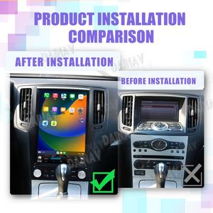 Radio para Auto Android 12 de 12.1 Pulgadas para Infiniti G25 G37 2004-2013, Pantalla Táctil Vertical, Unidad Principal Multimedia con GPS y Navegación - Product Image 4