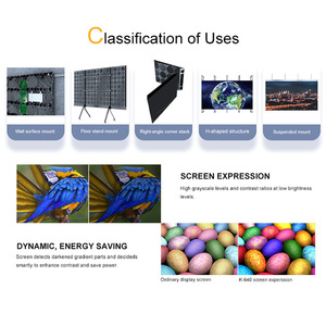 HD LED hiển thị p2.5 nhỏ Pixel pitch LED hiển thị trong nhà nhỏ Pixel pitch LED màn hình HDR cho tương tác Kệ hiển thị - Product Image 6