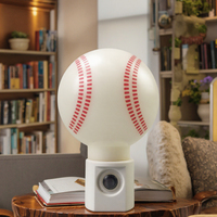 GL-079-GY Support de lampe personnalisé ETL USA avec capteur de lumière 110V 120V E12, base de lampe de nuit à brancher pour chambre à coucher intérieure
