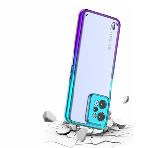 Coque transparente transparente en tpu pour <span class=keywords><strong>Realme</strong></span> <span class=keywords><strong>C31</strong></span> C30s C33 9i 5G 50i Prime, <span class=keywords><strong>prix</strong></span> d'usine, changement progressif de couleur - Product Image 3