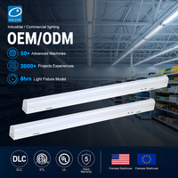 Vente d'usine Bureau Entrepôt Gradation 2ft 4ft 8ft 15w 20w 25w 30w 40w 70w 80w Aluminium Led Strip Tube Batten Light