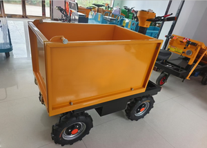 Mini dumper <span class=keywords><strong>électrique</strong></span> pour les chantiers de construction-<span class=keywords><strong>brouette</strong></span> efficace d'une capacité de 800kg pour le transport de matériaux - Product Image 3