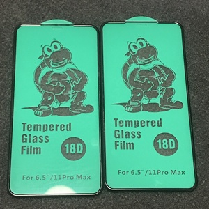 Miếng Dán Màn Hình Điện Thoại Di Động 18D, Kính Cường Lực, Dành Cho <span class=keywords><strong>Iphone</strong></span> <span class=keywords><strong>6G</strong></span> 7G, <span class=keywords><strong>Iphone</strong></span> 11 Pro Max - Product Image 1