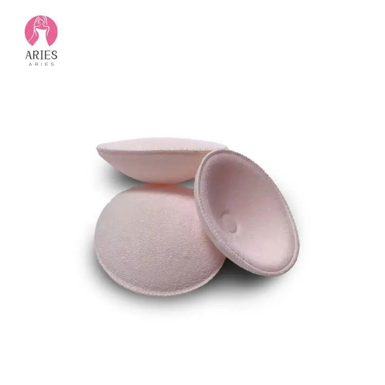 RD04-04 оптовая продажа с фабрики из водонепроницаемого материала на основе хлопка моющиеся лактационный вкладыш многоразовые грудные вкладыши натуральный