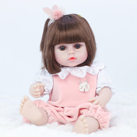Poupées Reborn en Silicone Réaliste avec Fonction Urinaire pour Filles, Jouets pour Enfants, Cadeaux, 38cm, Jouets Bébé Reborn en Silicone pour Fille