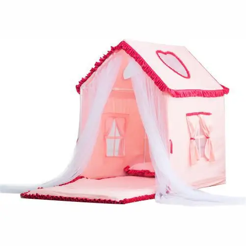 Tente pour enfants maison de jeu château intérieur princesse jouet rêve tente maison cadeau d'anniversaire