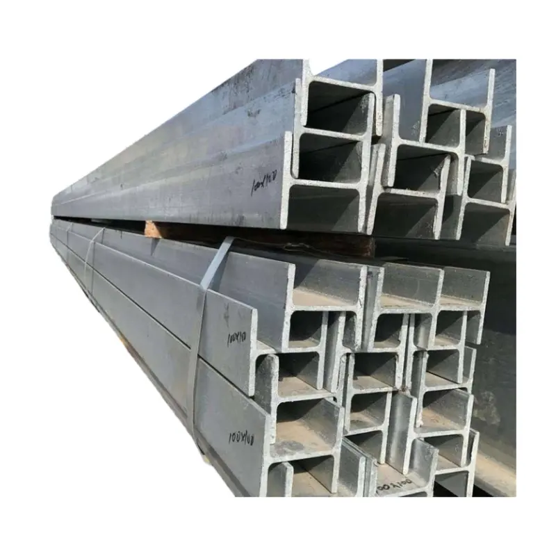 Customized Various Specifications Q235b Q345b Hot Rolled Black Steel Beam H Beam 100 X 100 H Steel Section
