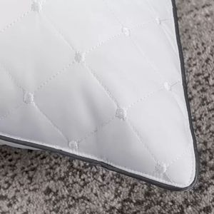 Bán Buôn Chất Lượng Tuyệt Vời Chuyên Nghiệp Màu Rắn Phòng Ngủ Hiện Đại 200TC Giá Rẻ Khỏe Mạnh Ngủ Cũng Hilton Gối Chăn - Product Image 6