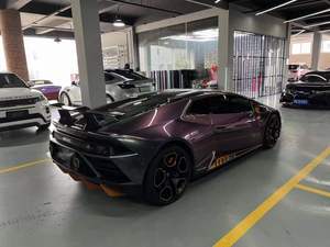 Pellicola Premium in PET per Wrapping Auto Rosso Nebula Rosy Clouds Super Lucida Senza Effetto Buccia d'Arancia Protezione Vernice 6.5mil - Product Image 5