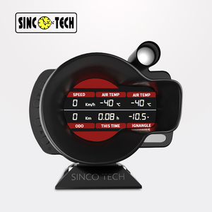 Phổ OBD II OBD2 <span class=keywords><strong>Auto</strong></span> <span class=keywords><strong>Meter</strong></span> đo <span class=keywords><strong>LCD</strong></span> hiển thị 18-in-1 công tơ mét Thông Minh Kỹ thuật số tachometer (DO916-OBD) - Product Image 2