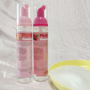 Detergente Intimo Biologico Probiotico per l'Igiene <span class=keywords><strong>Femminile</strong></span>, Schiuma pH Bilanciato per lo Sbiancamento Vaginale 100ml - Product Image 2