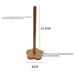 Porta Filato Ecologico in Legno Massello con Supporto Mobile, Incisione Artigianale, Rotazione Magnetica per Uncinetto <span class=keywords><strong>Fai</strong></span>-<span class=keywords><strong>da</strong></span>-<span class=keywords><strong>Te</strong></span> - Product Image 6