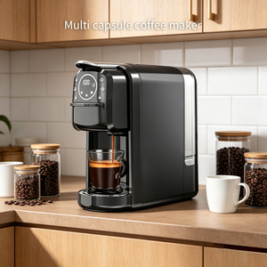 เครื่องชงกาแฟแคปซูลอัตโนมัติแบบดิจิตอลหน้าจอสัมผัส OEM 19 บาร์ พร้อมฟังก์ชั่นหลากหลายสำหรับชงเอสเพรสโซ - Product Image 3
