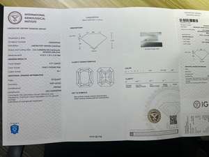 卸売3.91ctラディアントカットルーズダイヤモンドファンシーインテンシーピンクカラーIGI認定VVSクラリティCVDラボ成長ジュエリー - Product Image 2