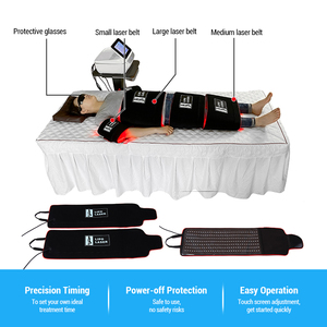 Cintura <span class=keywords><strong>Dimagrante</strong></span> Portatile per Trattamento Lipo Laser 5D, Terapia a Luce Rossa 360° per Tutto il Corpo - Product Image 3