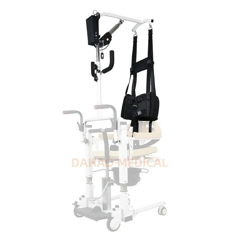 Fournitures de soins de santé à usage domestique commode médicale hydraulique vieil homme Patient transfert ascenseur chaise de changement de vitesse pour les personnes handicapées