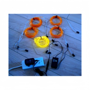Cavo EL da 2,3 mm con Luce Uniforme e Brillante Nessun riflesso forte, nessuna effetto scaglieggiato. 10 Colori, Tagliati su Misura. Accendi la tua creatività nel design - Product Image 4