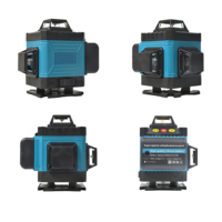 Niveau laser vert industriel OEM 4D 16 lignes auto-nivelant 360 degrés étanche IP54 portée 40M pour la construction et l'utilisation extérieure