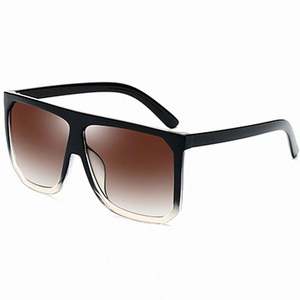 Lunettes de soleil carrées oversize vintage tendance 2020 pour hommes et femmes, protection UV400, vente chaude - Product Image 5