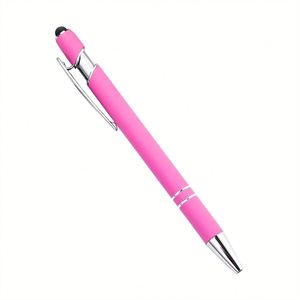 OEM Custom Design Finishing Ceramic Reversible <b>Pen</b> & Pencil Set with Stainless Steel and <b>Erasable</b> Gel, Purple - Product Image 3
