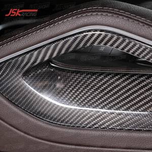 Kits latéraux de console centrale en fibre de carbone pour 2020-2023 Mercedes Benz Gle-Class W167 GLE450 - Product Image 3