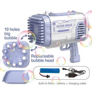 <span class=keywords><strong>Pistola</strong></span> <span class=keywords><strong>de</strong></span> <span class=keywords><strong>Burbujas</strong></span> Bazooka <span class=keywords><strong>de</strong></span> Jacko Toys, Juguete Eléctrico <span class=keywords><strong>de</strong></span> <span class=keywords><strong>Burbujas</strong></span> con 80 Agujeros, Máquina <span class=keywords><strong>de</strong></span> <span class=keywords><strong>Burbujas</strong></span> para Fiestas, Juguete <span class=keywords><strong>de</strong></span> Plástico para Niños - Product Image 1