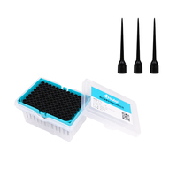 Embouts robotiques conducteurs noirs compatibles avec les embouts de pipette en plastique pour station de travail CO-RE