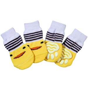 Vente en gros Nouveau design <span class=keywords><strong>Chaussettes</strong></span> <span class=keywords><strong>antidérapantes</strong></span> imperméables personnalisées chaudes et mignonnes <span class=keywords><strong>pour</strong></span> gros chats et chiens - Product Image 5