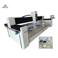 Centro de Mecanizado CNC de 3/5 Ejes para Vidrio, Máquina de Corte y Perforación de Vidrio para Automóviles