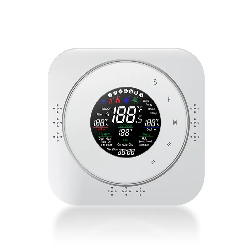 Beca BHP-6000C Wifi Touch screen parede termostato bomba de calor ar para água controlador termostato sala programável