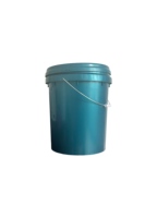 Seau en plastique PP de qualité alimentaire XINQIANG de 20 litres avec poignée en métal, fermeture hermétique, anti-fuite, recyclable pour l'eau, la peinture, l'essence