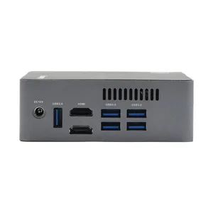 Kotin — PC Maxtang Nuc J4125, 8 go LPDDR4, SSD M.2, 2280 pouces, ordinateur de jeu, SATA, 2.5 rpm, 5x, usb 5400, RJ45, double Lan