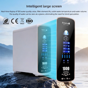 Purificador de <span class=keywords><strong>Agua</strong></span> RO Eléctrico Manual de 1000G para Debajo del Fregadero, Sistema de Filtración de 4 Etapas, Monitoreo de TDS, Autolimpieza para el Hogar - Product Image 2
