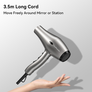 ไดร์เป่าผม FirePhoenix Professional 2400W มอเตอร์ BLDC เสียงเบา <span class=keywords><strong>4</strong></span> ระดับความร้อน พร้อมปุ่มบูสต์+กดยาวเพื่อเป่าลมเย็น สายยาว 3.5 เมตร - Product Image 6