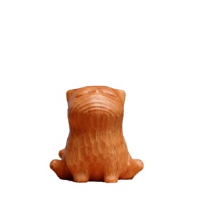 Adorable petit chat pour petite amie, figurine de chat en bois de santal sculpté, série Fun Cat, cadeau d'anniversaire - Product Image 5