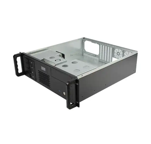 3u Server Chassis Met 4 Hot Swap <span class=keywords><strong>Bay</strong></span> Lcd Grote Opslag 3u Server <span class=keywords><strong>Case</strong></span> Voor Atx Mainboard Video Server Plastic Met Ventilator In Voorraad - Product Image 3
