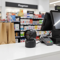 Pemindai Barcode 1D 2D Desktop, Pembaca QR, Platform Layar untuk POS PC, Supermarket, Toko Buku, Ritel, Mal