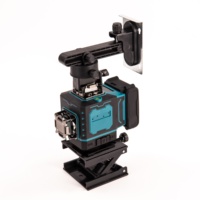 Niveau laser rotatif professionnel OEM pour la construction, 16 lignes, croix verte automatique, rotation à 360 degrés