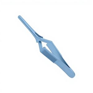 Pinza de Bulldog de tamaño más pequeño, de acero inoxidable, con mandíbulas finas, para cirugía cardíaca y vascular pediátrica. - Product Image 1