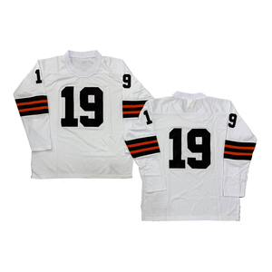 Camiseta de rugby cosida estilo vintage para hombre 19 Bernie Kosar 32 Jim <span class=keywords><strong>Brown</strong></span> 73 <span class=keywords><strong>Joe</strong></span> Thomas S-3XL - Product Image 3
