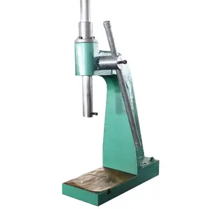 Máquina resistente manual da imprensa do perfurador do Desktop do ferro fundido para rebitando furos de perfuração