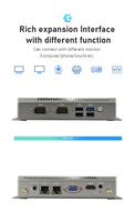 PC industriel Intel Celeron J1800/J1900/N2830 pour l'automatisation des usines et la vision industrielle