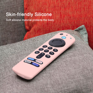 Funda de silicona a prueba de golpes para control remoto por voz <span class=keywords><strong>Amazon</strong></span> ALEXA 2021, funda de tercera generación para <span class=keywords><strong>Amazon</strong></span> Fire TV Stick de tercera generación con cordón - Product Image 4