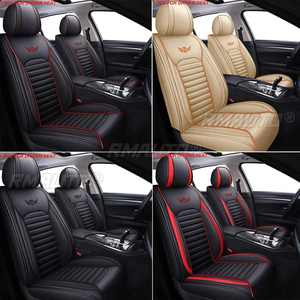 Housse de siège de voiture universelle en cuir PU de 54 cm, adaptée à la plupart des voitures, accessoires intérieurs de voiture de luxe, housses de siège automobile - Product Image 3