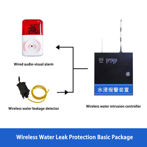 Sensor de Intrusão de Água Sem Fio LORA 4G com Alarme Sonoro e Luminoso para Uso a Longa Distância - Product Image 5