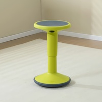 Tabouret moderne réglable, chaise d'appoint sans dossier pour une assise active, siège flexible pour salle de classe, bureau, espace d'apprentissage