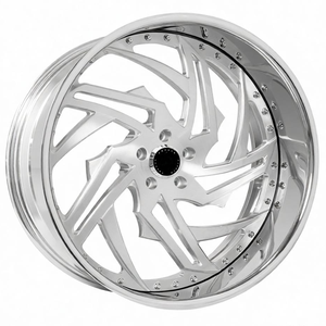 ล้อฟอร์จขนาด 20 22 24 26 30 นิ้ว สำหรับ Chevrolet Impala Caprice Donk Box Chevys Monte Carlo Buick Regals Chrysler 300 <span class=keywords><strong>Skeletor</strong></span> - Product Image 2